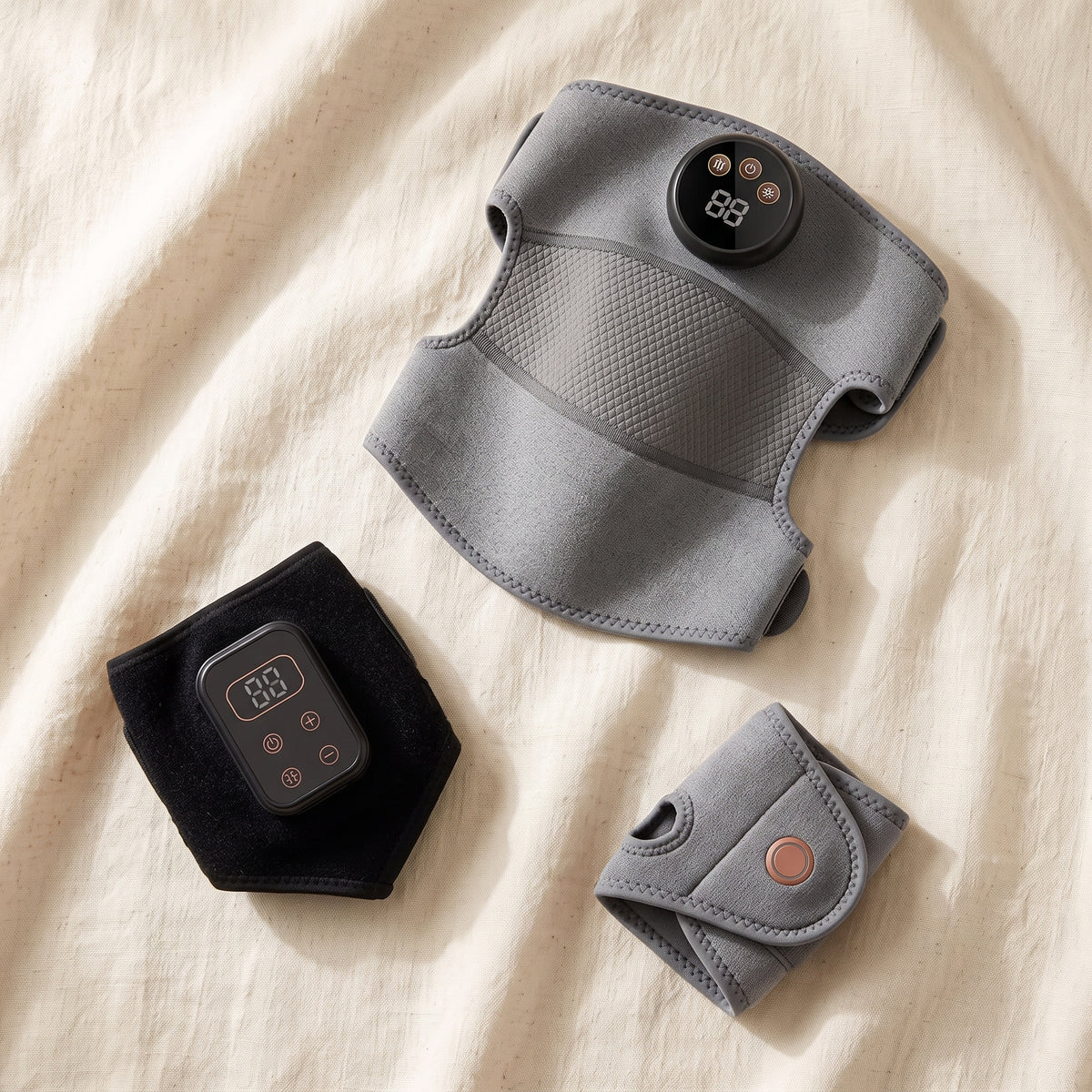Kit Alivio Articular 3 en 1 — Rodilla, Tobillo y Muñeca con Calor